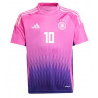 Camiseta Alemania Jamal Musiala #10 Segunda Equipación Replica Eurocopa 2024 mangas cortas